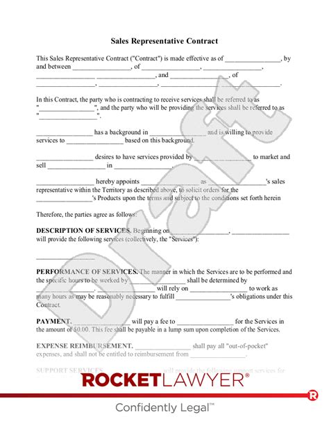 contract sales reps